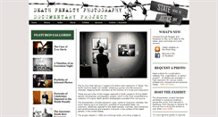 Desktop Screenshot of deathpenaltyphoto.org